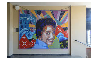Mosaico Homenaje a Cecilia